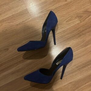 Steve Madden Royal Blue Pointed-Toe Stiletto Heels
